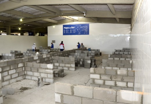 Prefeito e secretário visitam obras do Mercado Vísceras