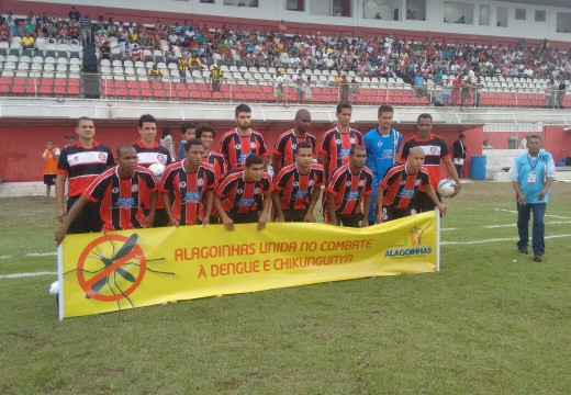 Atlético de Alagoinhas entra em campo com a campanha contra dengue