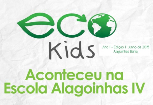 Jornal EcoKids será lançado nessa terça-feira, 02