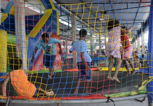 Kids em Ação é aprovado por feirantes da Central de Abastecimento