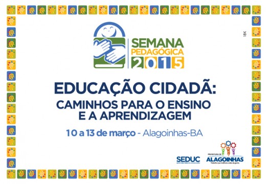 Semana Pedagógica começa nessa terça, 10