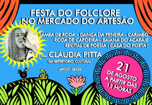 Dia do Folclore tem programação cultural na cidade