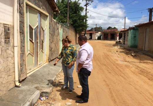 Prefeitura segue com obras na Rua São Bento