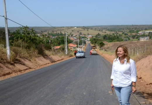 Estrada Riacho da Guia para Conceição recebe últimos ajustes antes da inauguração