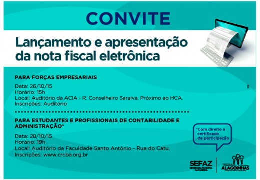 Prefeitura vai apresentar serviço de Nota Fiscal Eletrônica para sociedade
