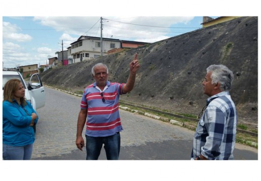 Prefeito visita obras em Alagoinhas