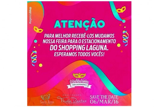 Feira gastronômica será em novo endereço no domingo, 06