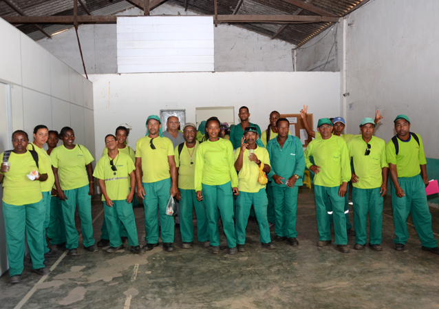 trabalhadores da biosanear