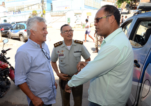 Prefeito busca Base Comunitária da Polícia Militar para Alagoinhas