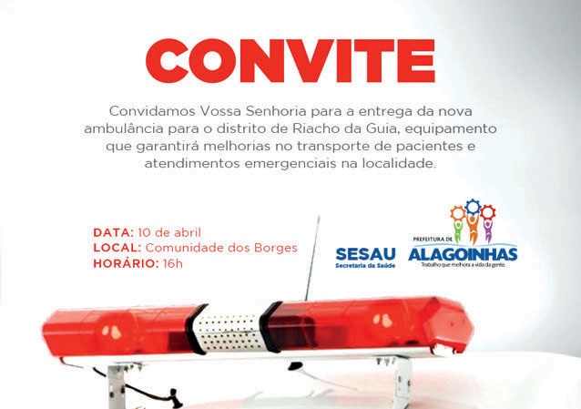 aquisicao de nova ambulancia