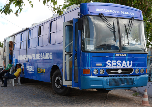 Ônibus da Saúde realiza atendimentos durante toda semana