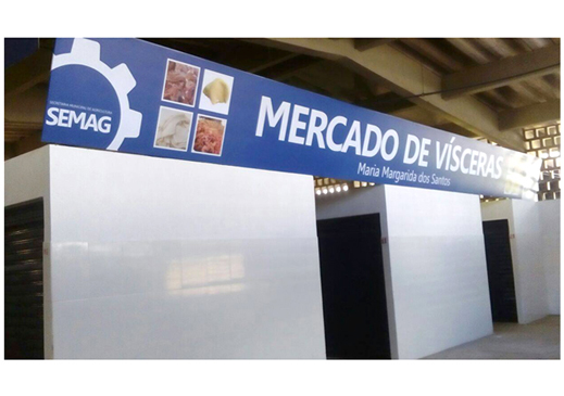 Obra do Mercado de Vísceras preste a ser inaugurada