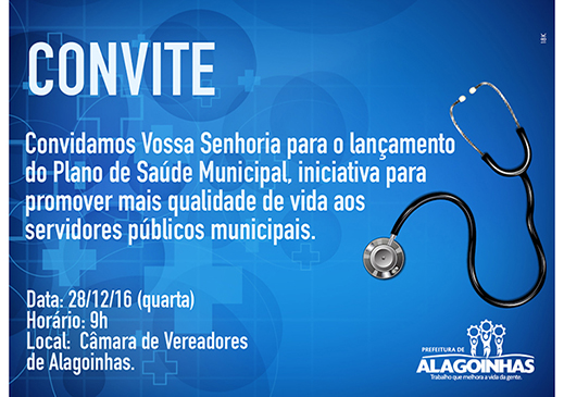 Prefeitura apresenta nesta quarta Plano de Saúde para o servidor municipal