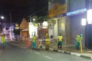 Prefeitura inicia lavagem do centro e de praças de Alagoinhas - crédito da foto - Richardson Freitas - SESEP - Divulgação 00 WEB