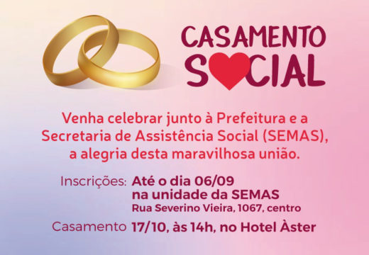 Prefeitura de Alagoinhas promove cerimônia do Casamento Social nesta terça-feira (17)