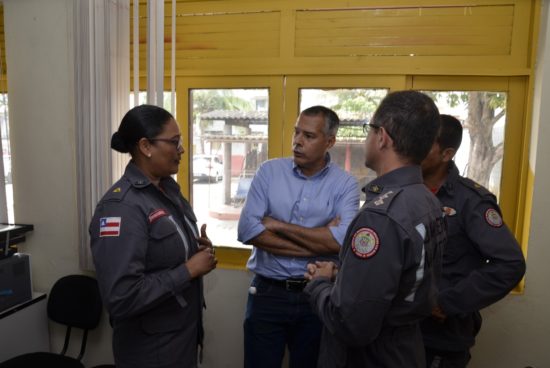 Prefeito e Corpo de Bombeiros intensificam diálogo sobre ampliação de unidade em Alagoinhas