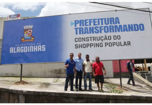 Prefeito Joaquim Neto dá início às obras do Shopping Popular