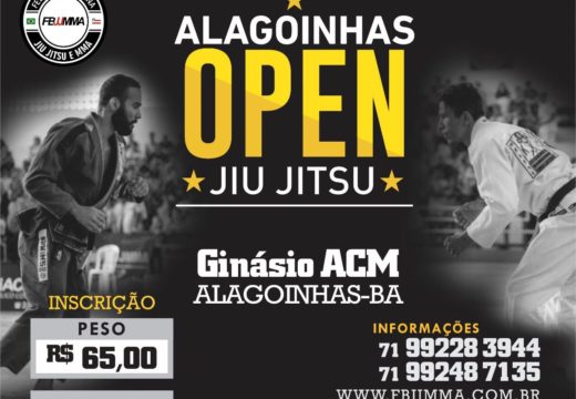 Alagoinhas recebe mais de 400 atletas em Open de Jiu Jitsu; neste domingo (22)