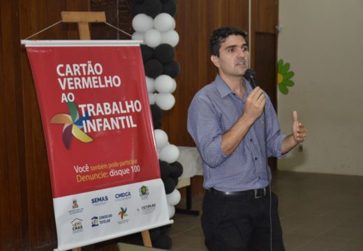 SEMAS realiza bate papo sobre erradicação do trabalho infantil com auditor fiscal do trabalho