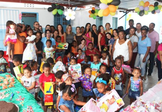 SAAE celebra Dia das Crianças com doação de brinquedos e festa na Creche São José