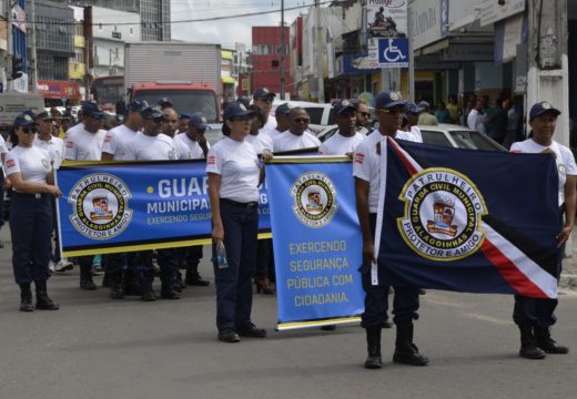 Dia Nacional da Guarda Civil Municipal é comemorado com grande caminhada em Alagoinhas