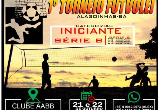 SECET promove Primeiro Torneio de Futvôlei de Alagoinhas, neste final de semana