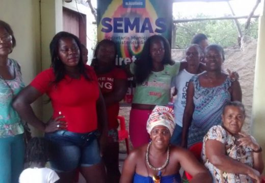 Novembro Negro: SEMAS leva ação de beleza e cinema ao ar livre à comunidade quilombola Oiteiro