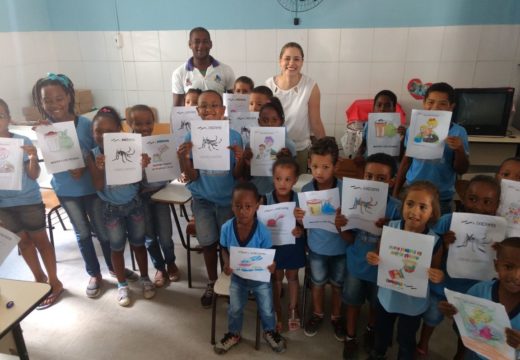 PSE realiza ação de combate à dengue nas escolas municipais