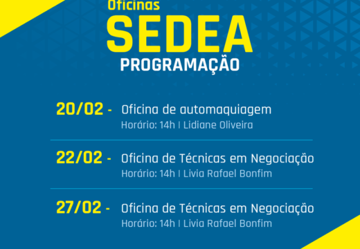 Prefeitura de Alagoinhas promove oficinas de qualificação profissional gratuitas
