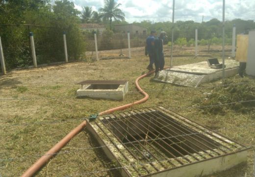 SAAE realiza manutenção preventiva no Conjunto Bom Viver e no Alto do Santo Antônio