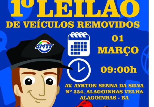 Bens leiloados pela Superintendência Municipal de Transporte e Trânsito estarão disponíveis para visitação dos interessados