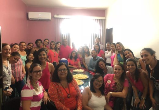 Secretaria Municipal de Saúde reúne profissionais para um café da manhã em comemoração ao Dia Internacional da Mulher