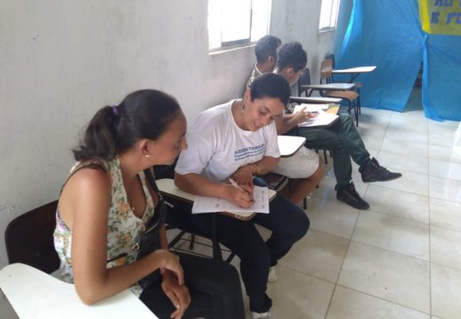 Equipe do programa Acessuas Trabalho realiza palestra na comunidade de Baixa da Candeia