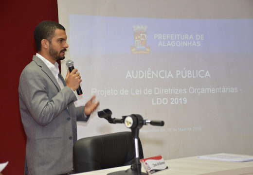 Prefeitura realiza audiência pública para apresentar as prioridades da administração no exercício financeiro de 2019