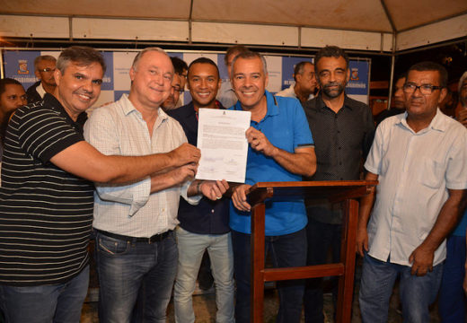 Esporte avançando: Ordem de serviço para construção do CIE é assinada
