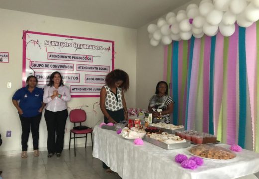 Mulheres assistidas pelo CRAM participam de evento em homenagem ao Dia das Mães