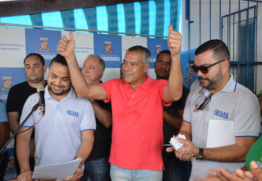 Prefeitura reinaugura unidade de Saúde da Família do Jardim Petrolar completamente revitalizada e anuncia conjunto de obras que deve beneficiar a comunidade
