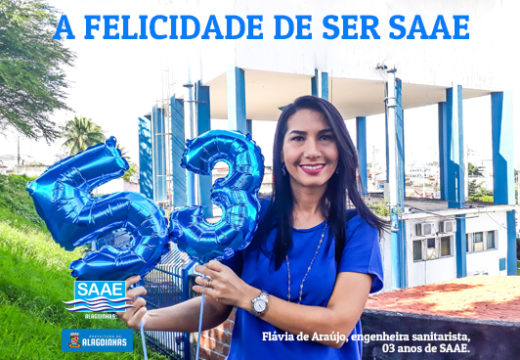 SAAE 53 anos: A paraibana que encontrou seu lar na autarquia de Alagoinhas