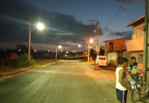 Prefeitura segue com melhorias na iluminação pública