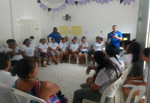 AGOSTO LILÁS: CRAS Riacho da Guia realiza roda de conversa sobre o enfrentamento à violência contra as mulheres