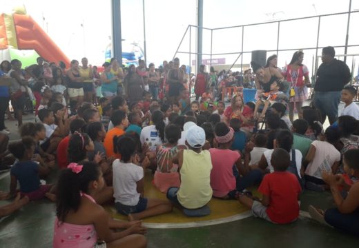 Festa do Dia das Crianças reúne mais de mil participantes no Cras Praça do Céu