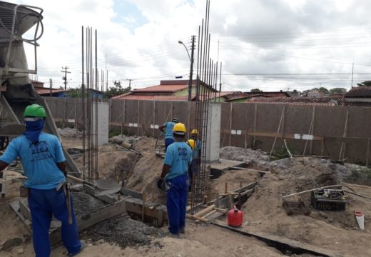 Obras de construção do CIE avançam em Alagoinhas