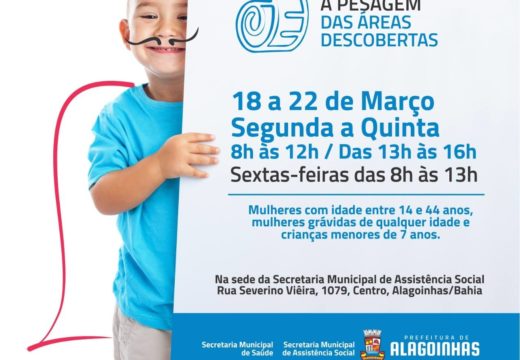 Bolsa Família: Pesagem e medição de beneficiários das áreas descobertas iniciam nesta segunda(18)