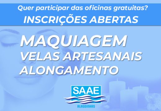 SAAE abre inscrições para atividades de capacitação em Alagoinhas IV e na Praça Kennedy