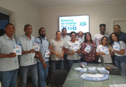 SAAE faz Balanço da Gestão 2018 e apresenta Plano de Ação 2019 para servidores