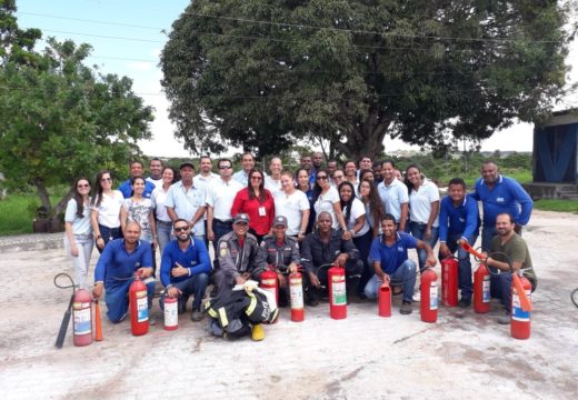 CIPA: SAAE realiza treinamento de combate a incêndio na Estação Sobocó