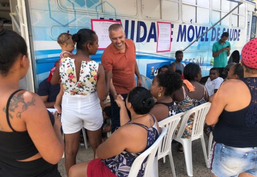 Com apoio da Prefeitura, Feira de Saúde oferece atendimentos gratuitos à comunidade do Novo Horizonte