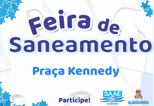 SAAE convida moradores da Praça Kennedy para Feira de Saneamento no sábado (11)