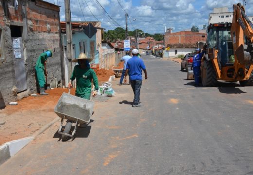Prefeitura inicia segunda etapa de obras no 2 de Julho, Jambreiro, Alagoinhas IV e Jardim Petrolar