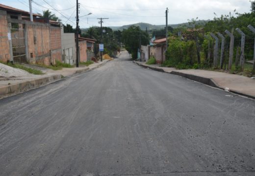 Pavimentação asfáltica da Rua São Crispim será inaugurada neste domingo (09)